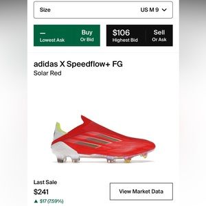 Adidas X Speedflow+ FG Soccer Cleats
